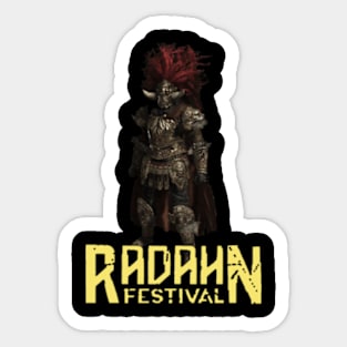 Festival Radahn a Festival Radahn a Festival Radahn33 Sticker